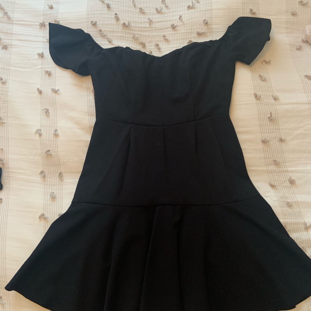 Black BB Dakota cocktail mini dress